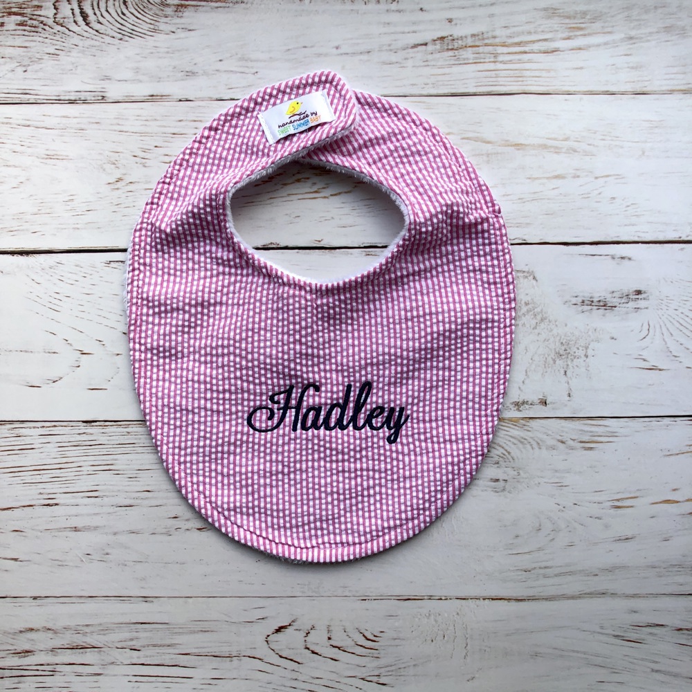 Personalized Boutique Baby Bib