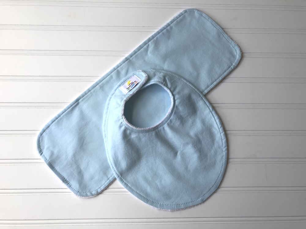 Boutique Bib & Burp Cloth Set