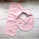  Personalized Boutique Bib & Burp Cloth Set