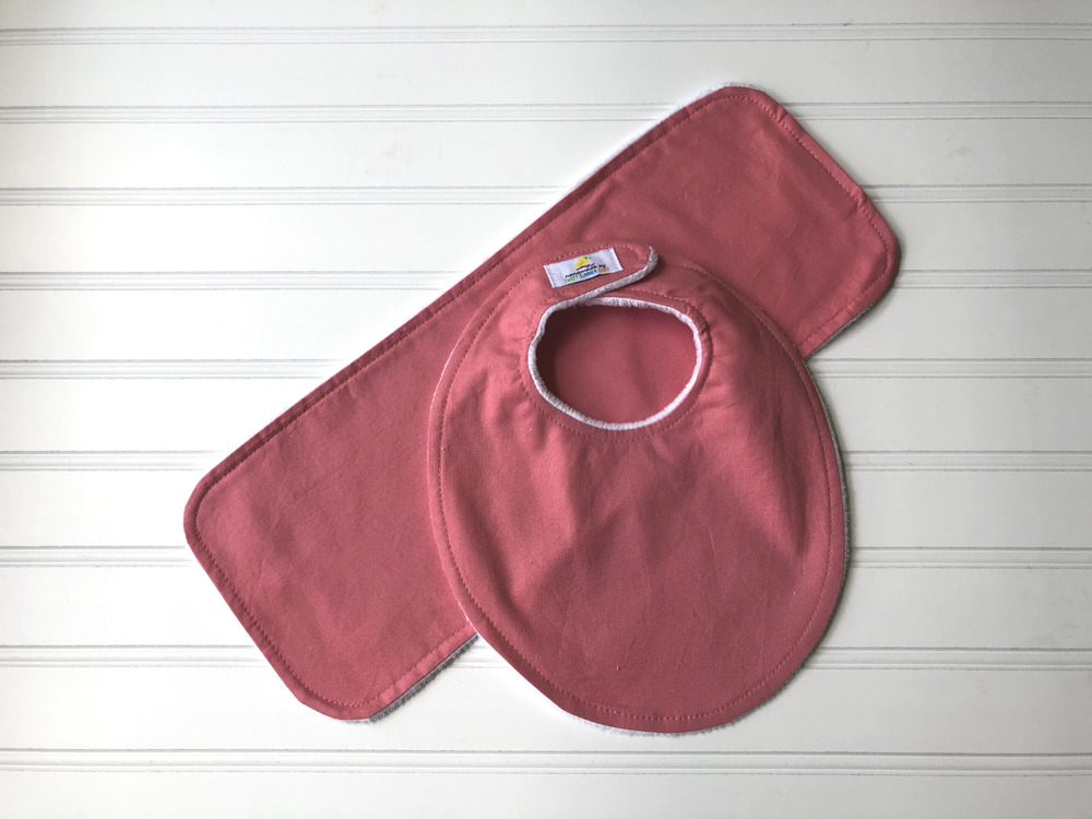 Boutique Bib & Burp Cloth Set