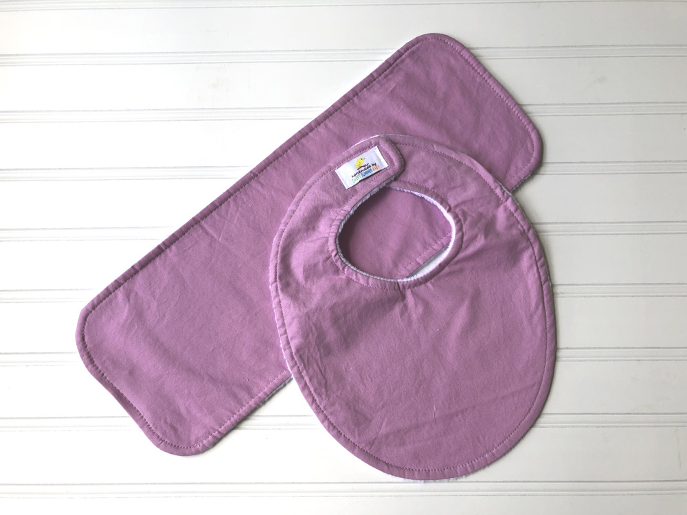 Boutique Bib & Burp Cloth Set