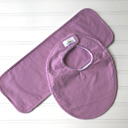 Orchid Boutique Bib & Burp Cloth Set