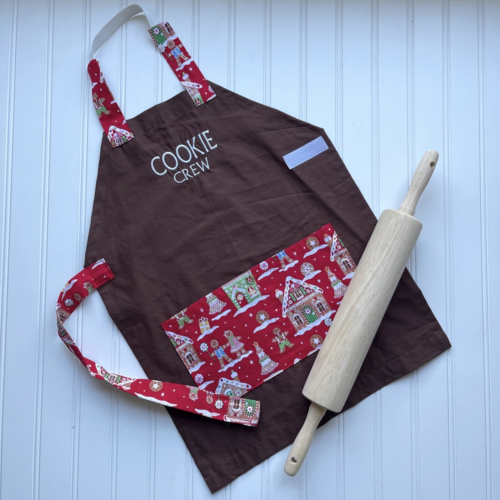 Holiday Baking Crew Kids Aprons - Cookie Exchange, Cousin Christmas