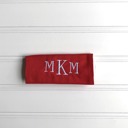  Monogrammed Luggage Handle Wraps - Handmade in USA