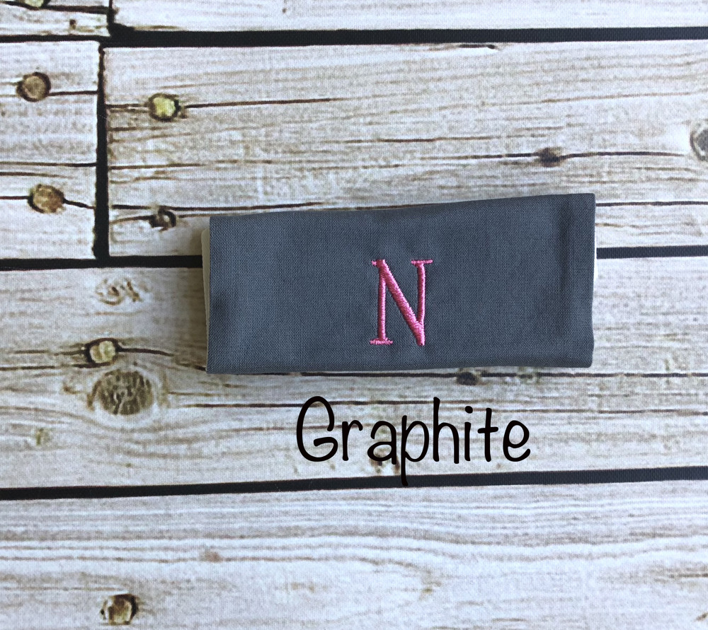 Monogrammed Luggage Handle Wraps - Handmade in USA