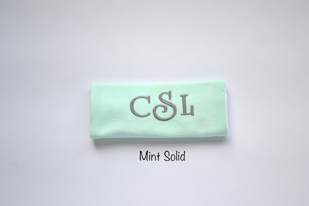 Monogrammed Luggage Handle Wraps - Handmade in USA