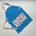 Turquoise Cupcakes Kids Personalized Aprons - Preschool though Big Kid sizes