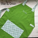 Green Plaid Kids Personalized Aprons - Preschool though Big Kid sizes