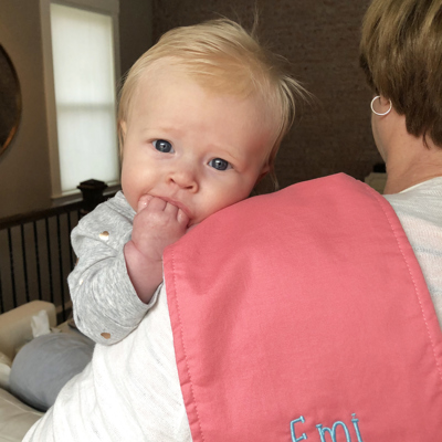 Baby Burp Cloth - Handmade in the USA