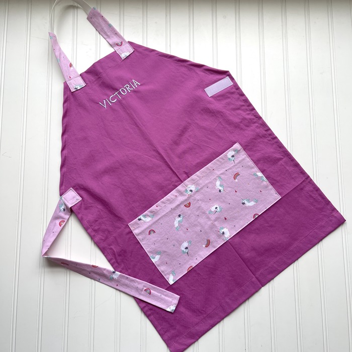 Personalized Kids Apron Girls