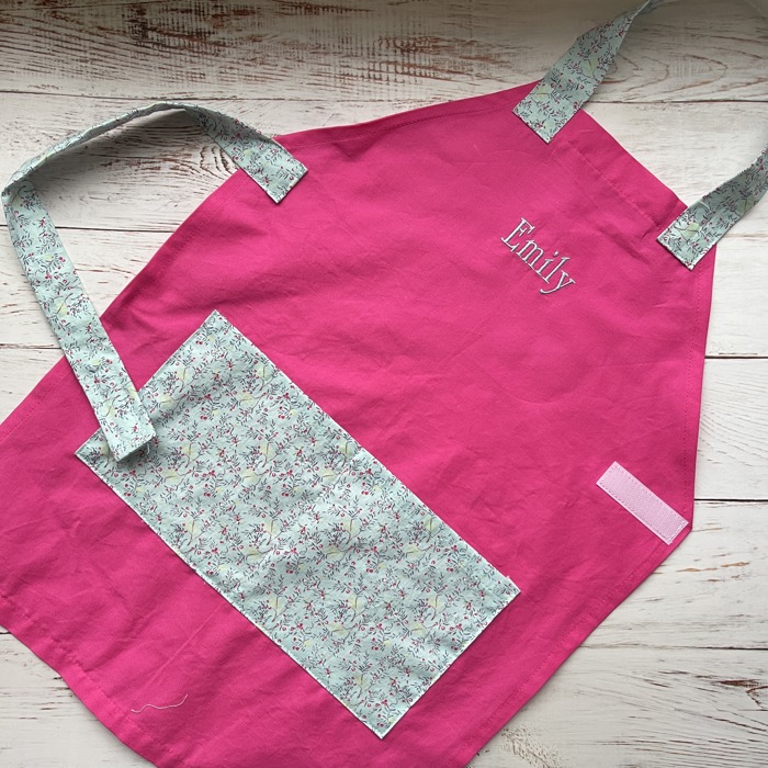 Kids Personalized Aprons - Preschool though Big Kid sizes