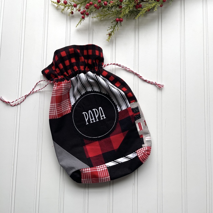 Personalized Christmas Gift Bag