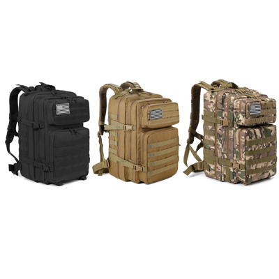 Large Military Tactical Backpack Molle Survival Bug Out Bag