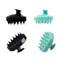 Black/Teal Set of 2 | Wet And Dry Hair Scalp Massager Soft Shampoo Brush