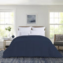 Navy Queen Luxury Down Alternative Lightweight Microfiber Comforter