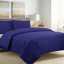 Navy King Premium Soft & Warm Duvet Cover Set + 2 Shams | 15 Colors