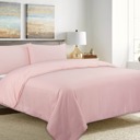 Pink Salt King Premium Soft & Warm Duvet Cover Set + 2 Shams | 15 Colors