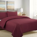 Ruby Wine King Premium Soft & Warm Duvet Cover Set + 2 Shams | 15 Colors