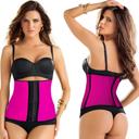 Pink Medium Women's Girdle Waist & Shapewear Corset (Set of 2)