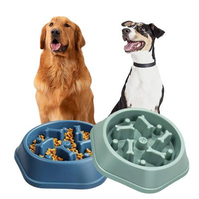 Anti-Choking Slow Feeder Dog Food Treats Bowl