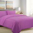 Violet King Premium Soft & Warm Duvet Cover Set + 2 Shams | 15 Colors