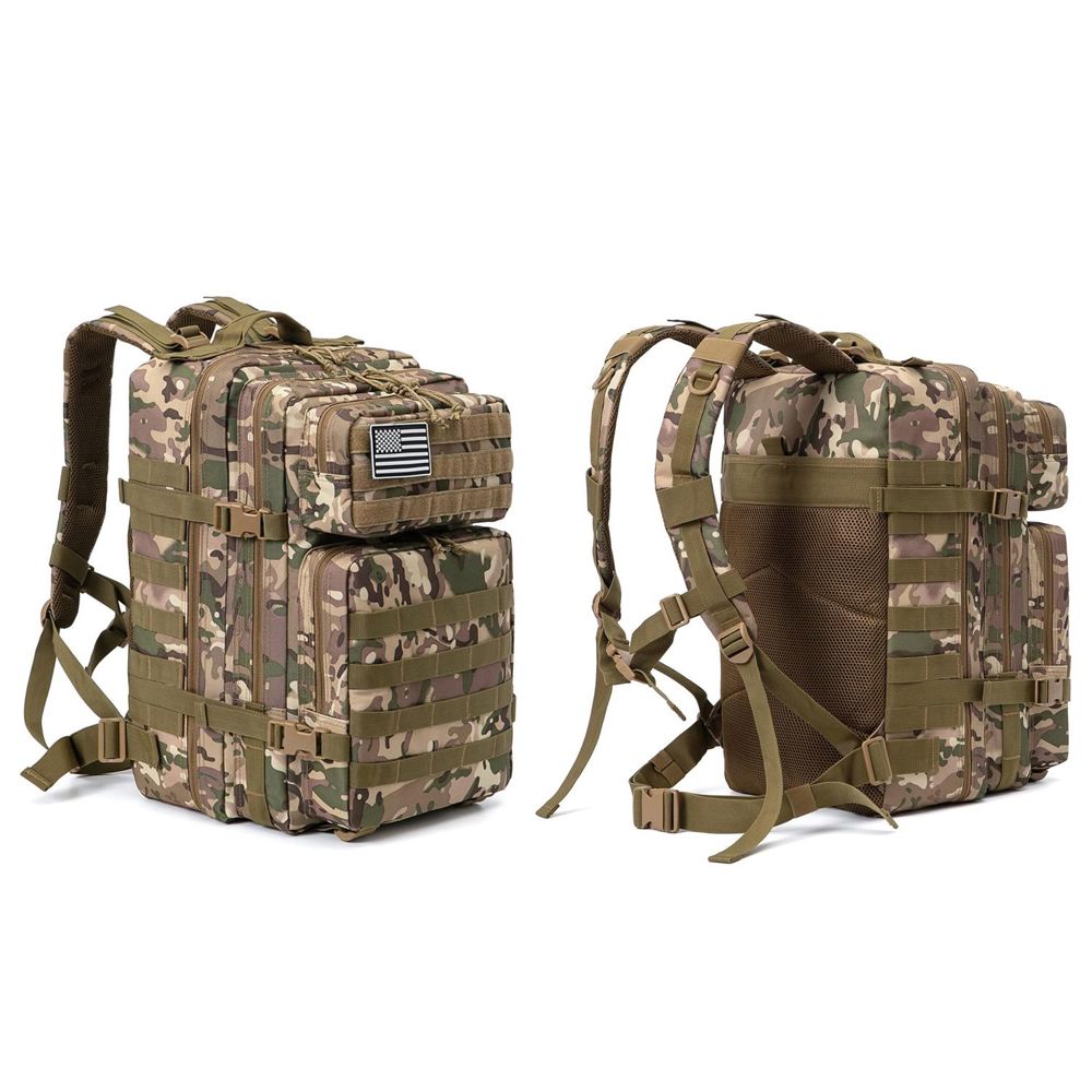 Large Military Tactical Backpack Molle Survival Bug Out Bag