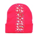 HOT PINK Sassy Bling Statement Beanies - FREE SHIPPING