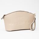     Leatherette Embossed The Makeup Bag Pouch - 4 COLORS