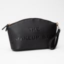     Leatherette Embossed The Makeup Bag Pouch - 4 COLORS