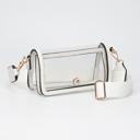  Fold Over Magnetic Snap Gameday Crossbody Clear - 10 COLORS