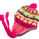  Super Cute Pink Deer Pom Beanie 