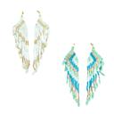  Seed Bead Fringe Earrings