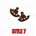 Style 7 Christmas Seed Bead Earrings Collection - FREE SHIPPING