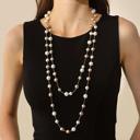  Beautiful 30 - 60 Multi-Tone Beaded Necklace - FREESHIPPING