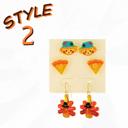 STYLE 2 Happy Thanksgiving  Turkey Day Fall Earrings