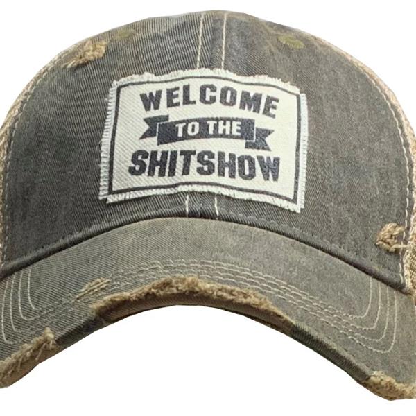 WELCOME TO THE SHITSHOW TRUCKER HAT