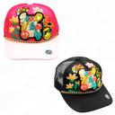  Good Vibes Only Embroidered CLUSTER Patch Trucker Hat with Hat Chain
