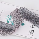  Leopard Satin Organza Shoe Laces - 4 Colors