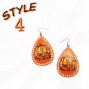 STYLE 4 Happy Thanksgiving  Turkey Day Fall Earrings