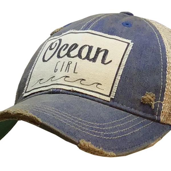 OCEAN GIRL TRUCKER HAT