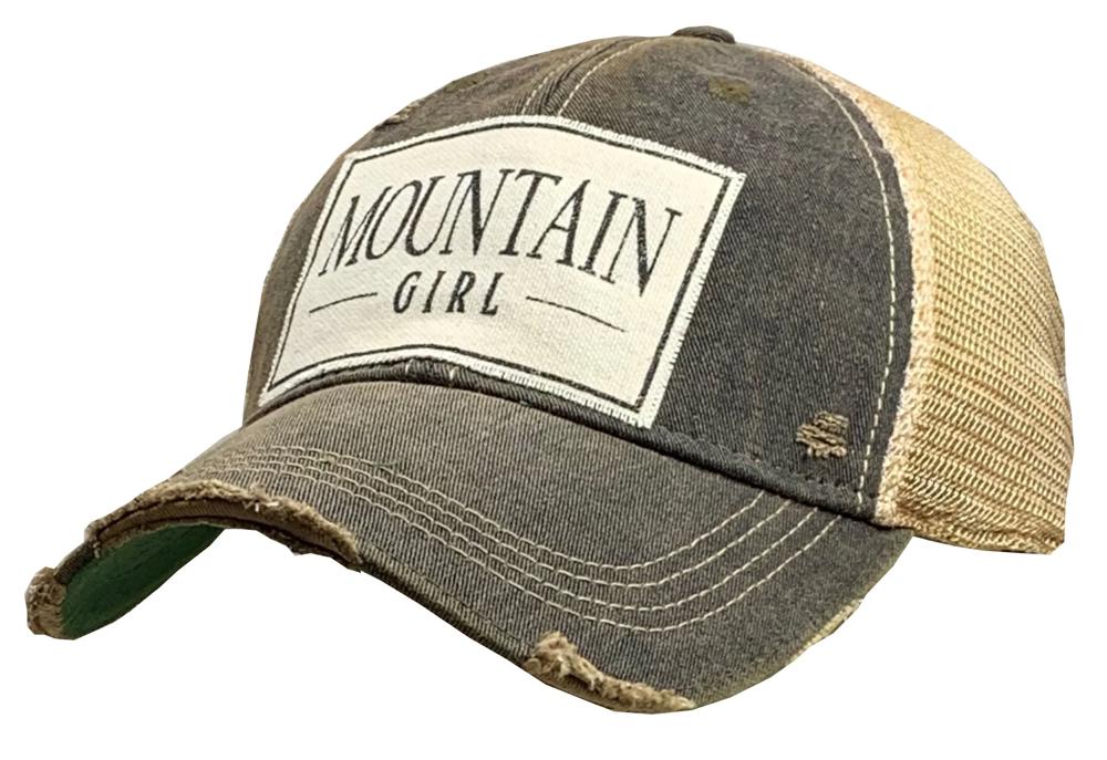 MOUNTAIN GIRL TRUCKER HAT