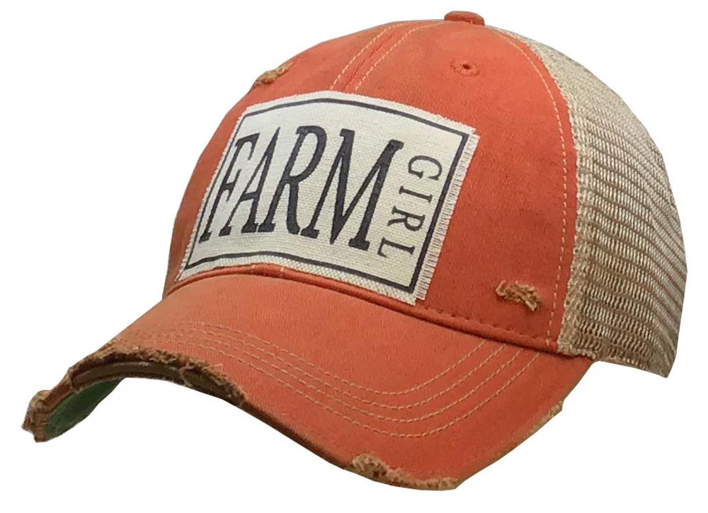 FARM GIRL TRUCKER HAT