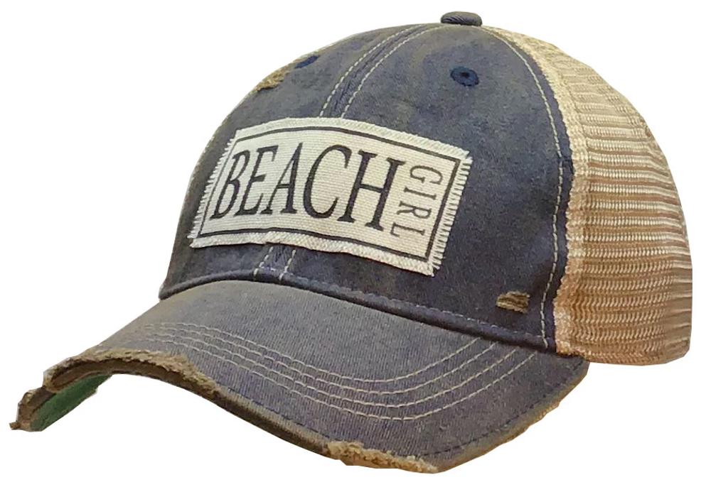 BEACH GIRL TRUCKER HAT