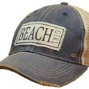  BEACH GIRL TRUCKER HAT