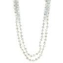  Clear Shiny AB 30 - 60 Beaded Necklace - FREE SHIPPING