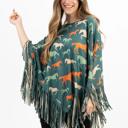  Beautiful Indian Fringe Poncho