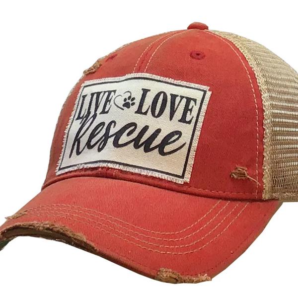 LIVE LOVE RESCUE TRUCKER HAT