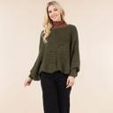  Super Cute Chenile Poncho Sweaters - Olive, White or Black