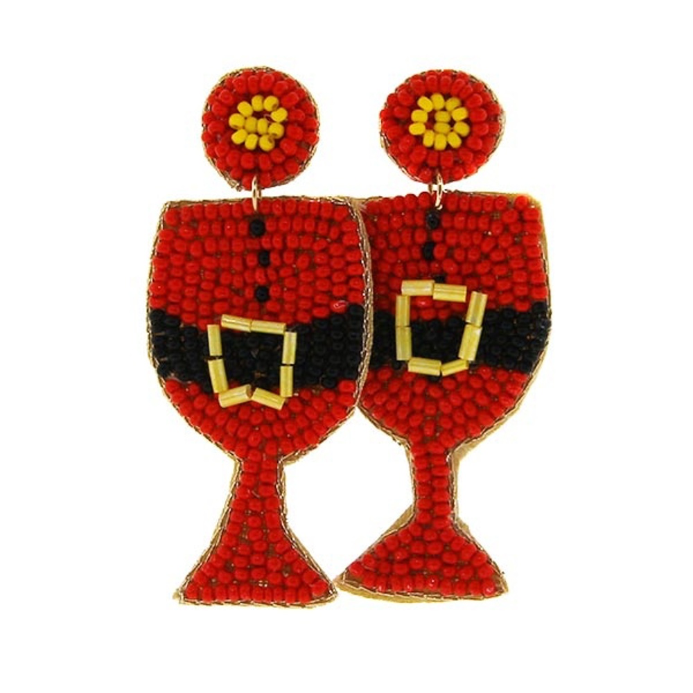 Christmas Seed Bead Earrings Collection - FREE SHIPPING