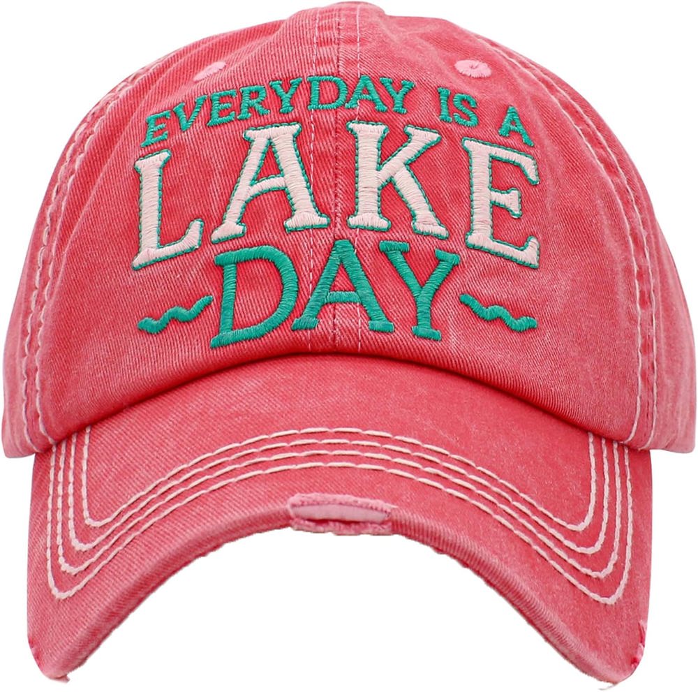 EVERYDAY IS A LAKE DAY HATS